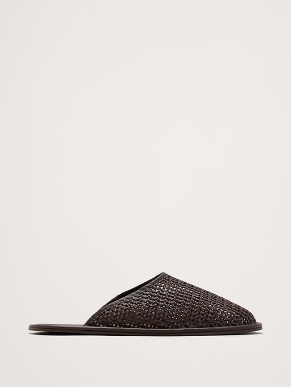 NIB Crosby Square Men's Dark Brown Woven Slide Size 11 - Picture 3 of 7
